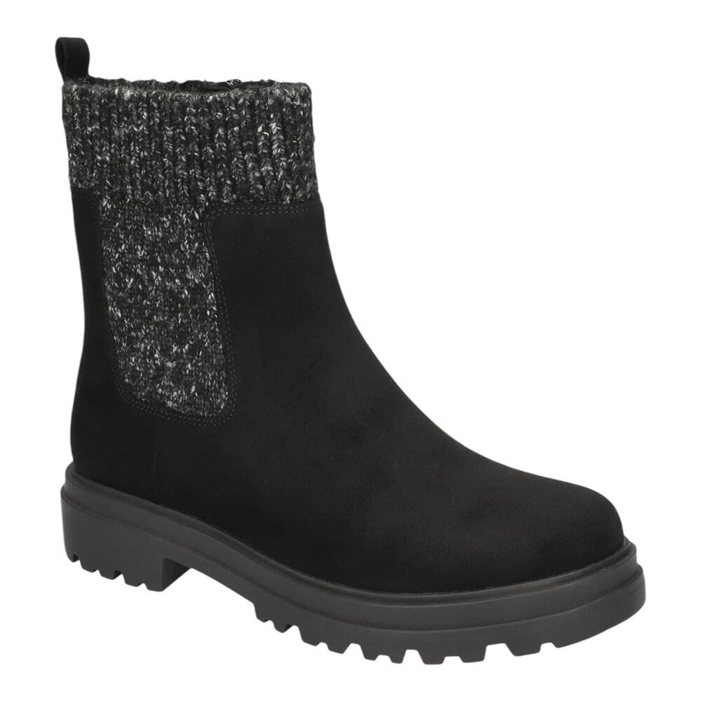 Bella Vita Women's Gable Block Heel Booties Black Size 6
